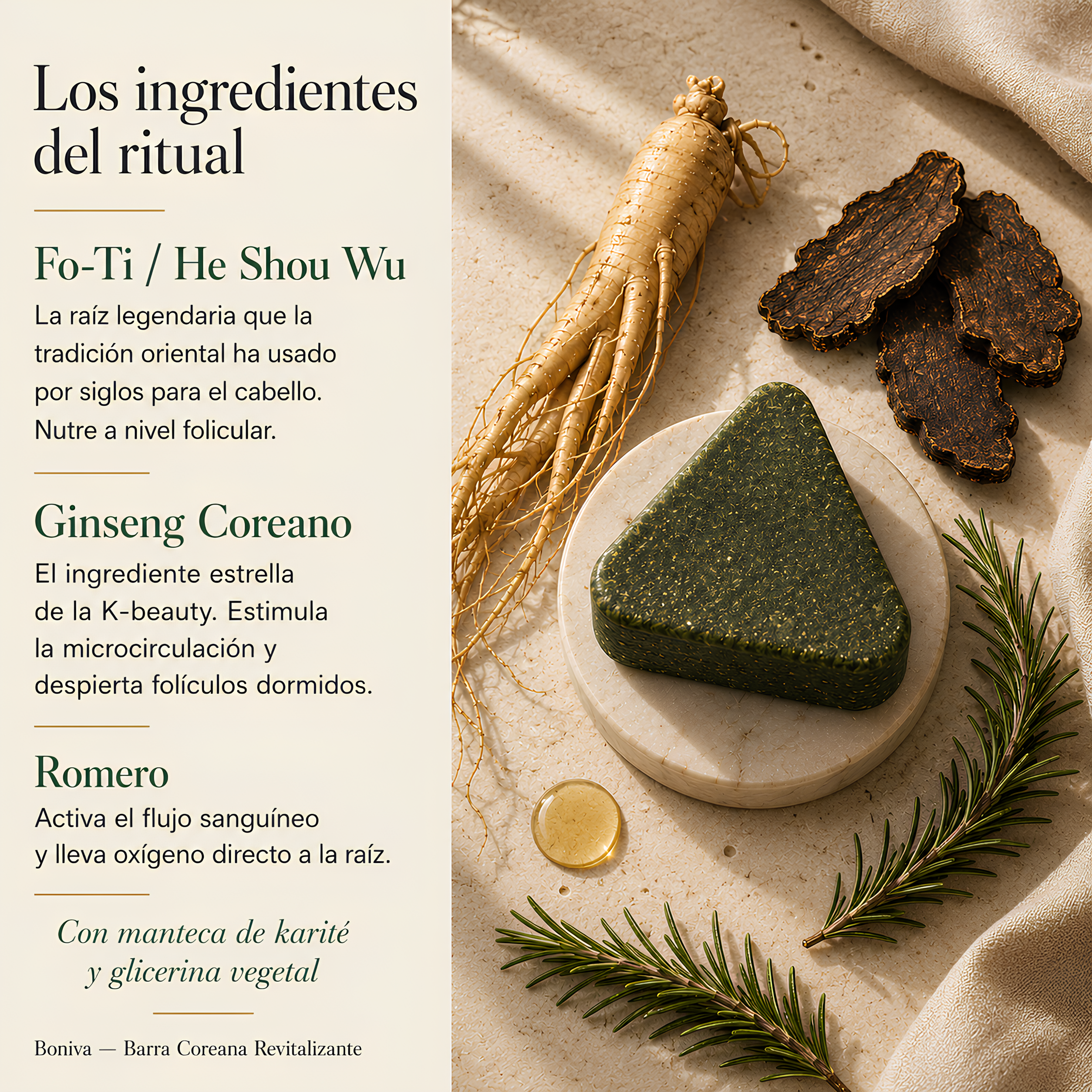 Boniva™ Ritual Capilar Coreano — Barra Revitalizante